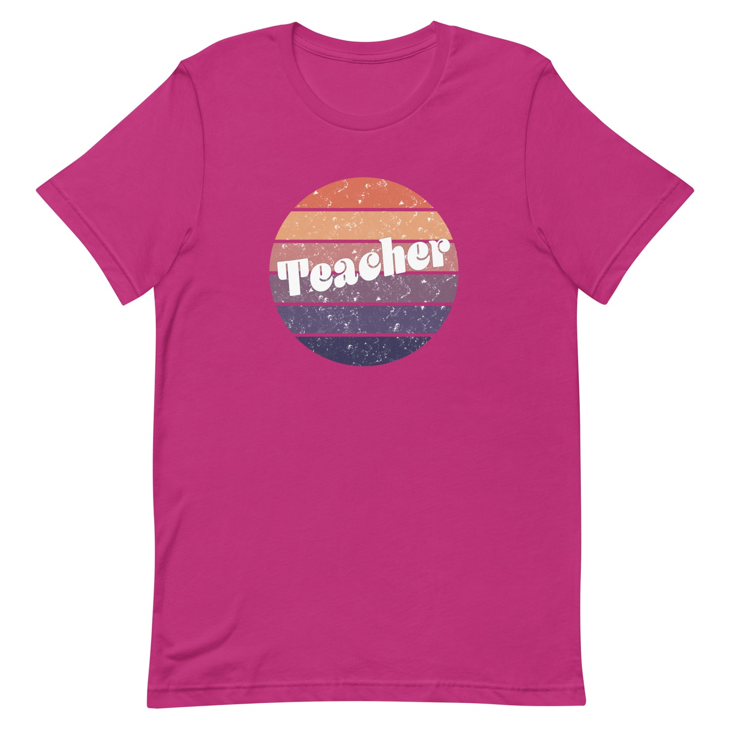 Teacher Retro Circle