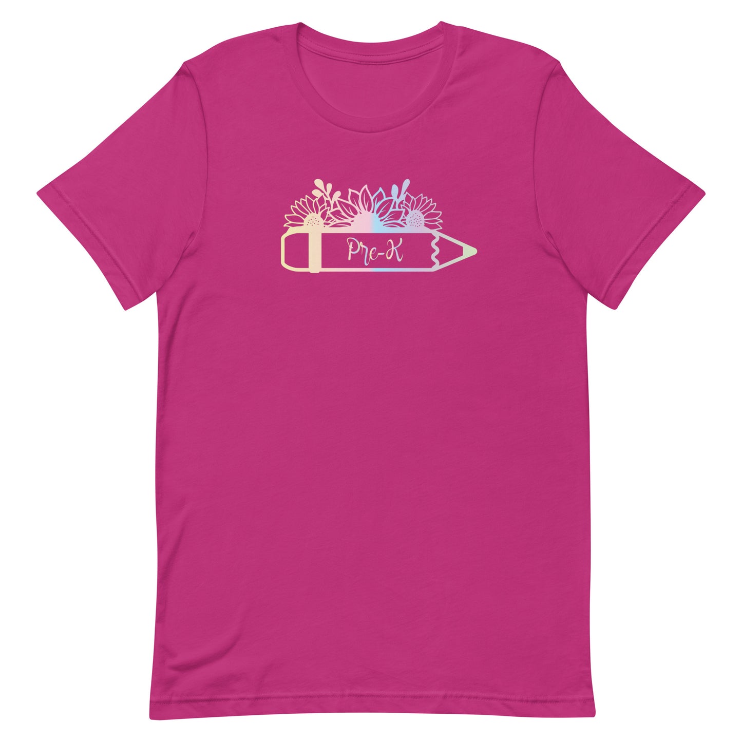 Pre-K Floral Pencil