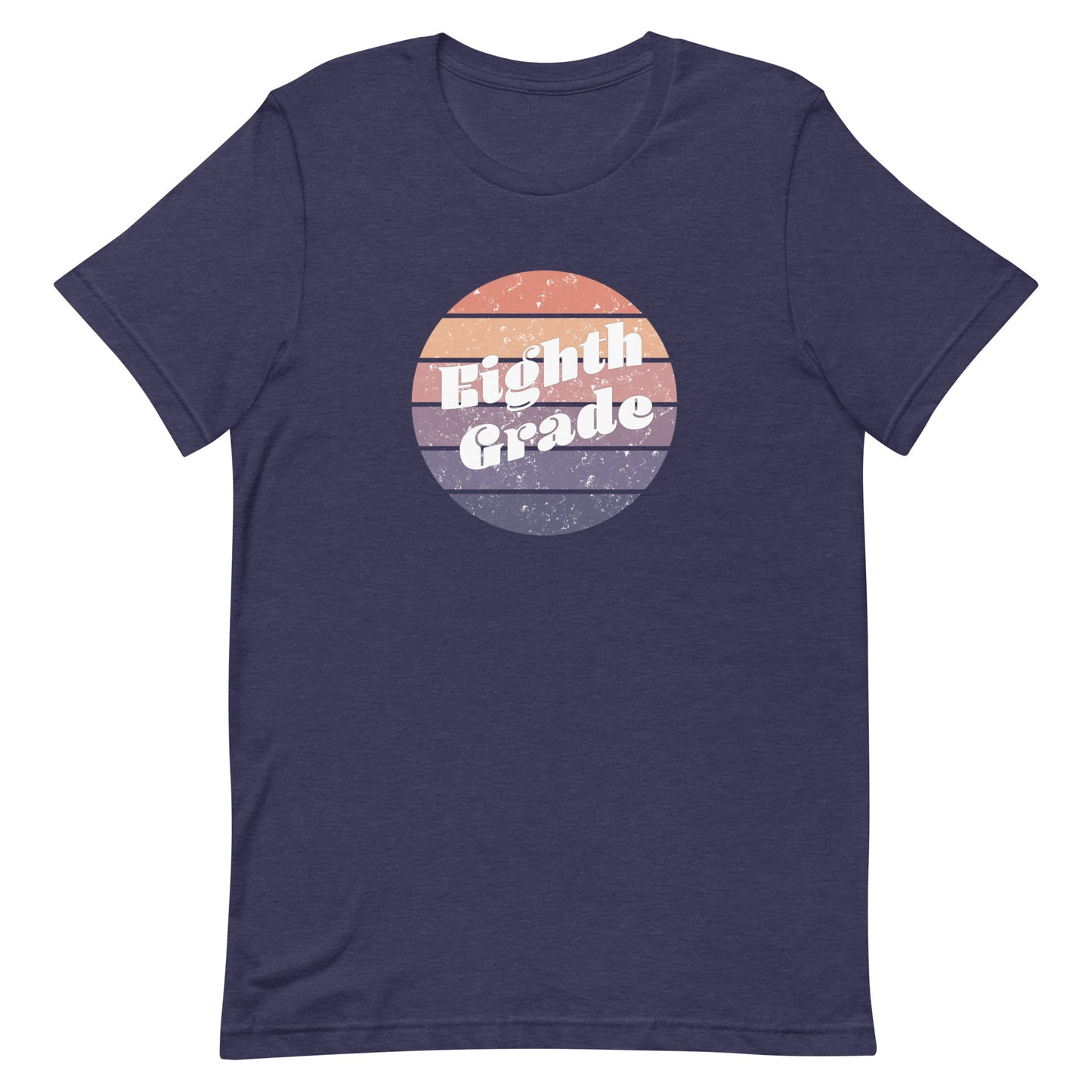 Eighth Grade Retro Circle