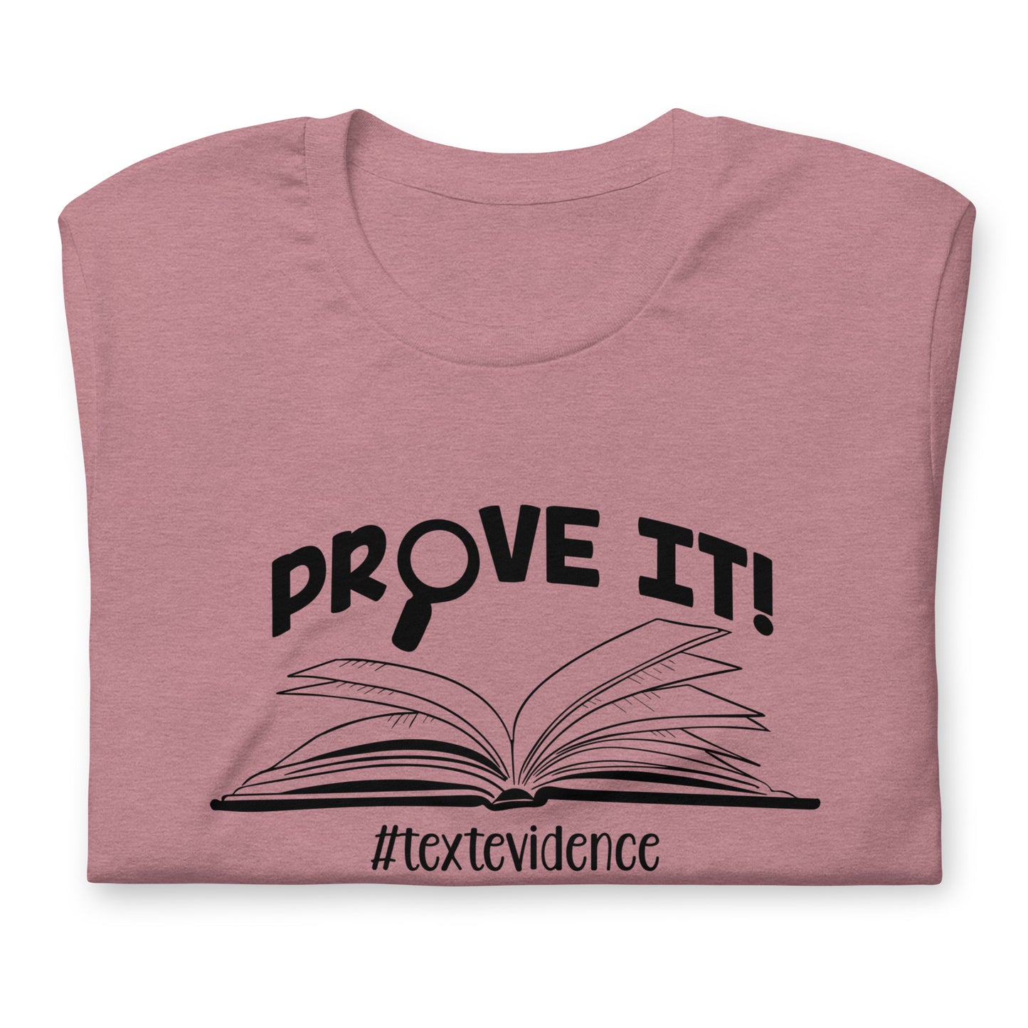 Prove it! #textevidence