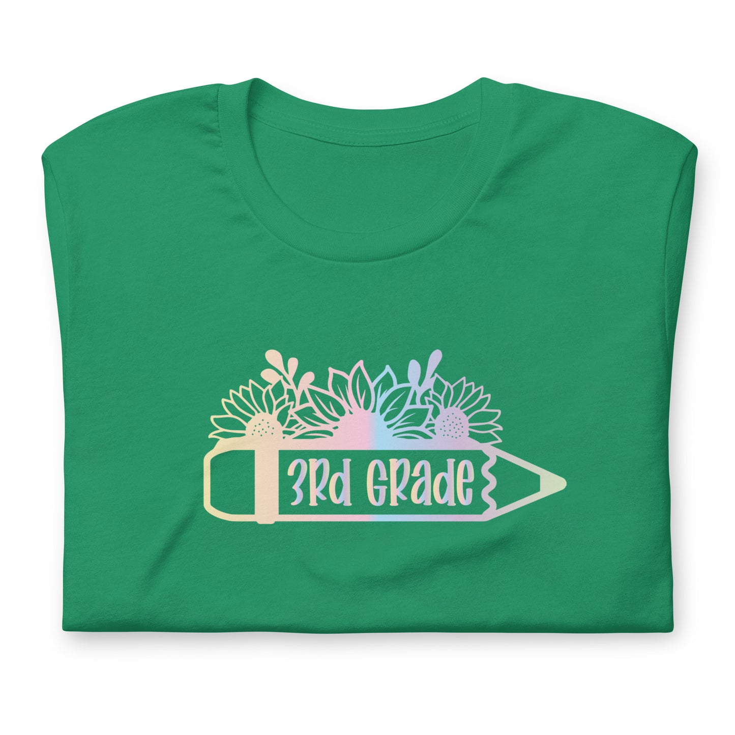3rd Grade Floral Pencil
