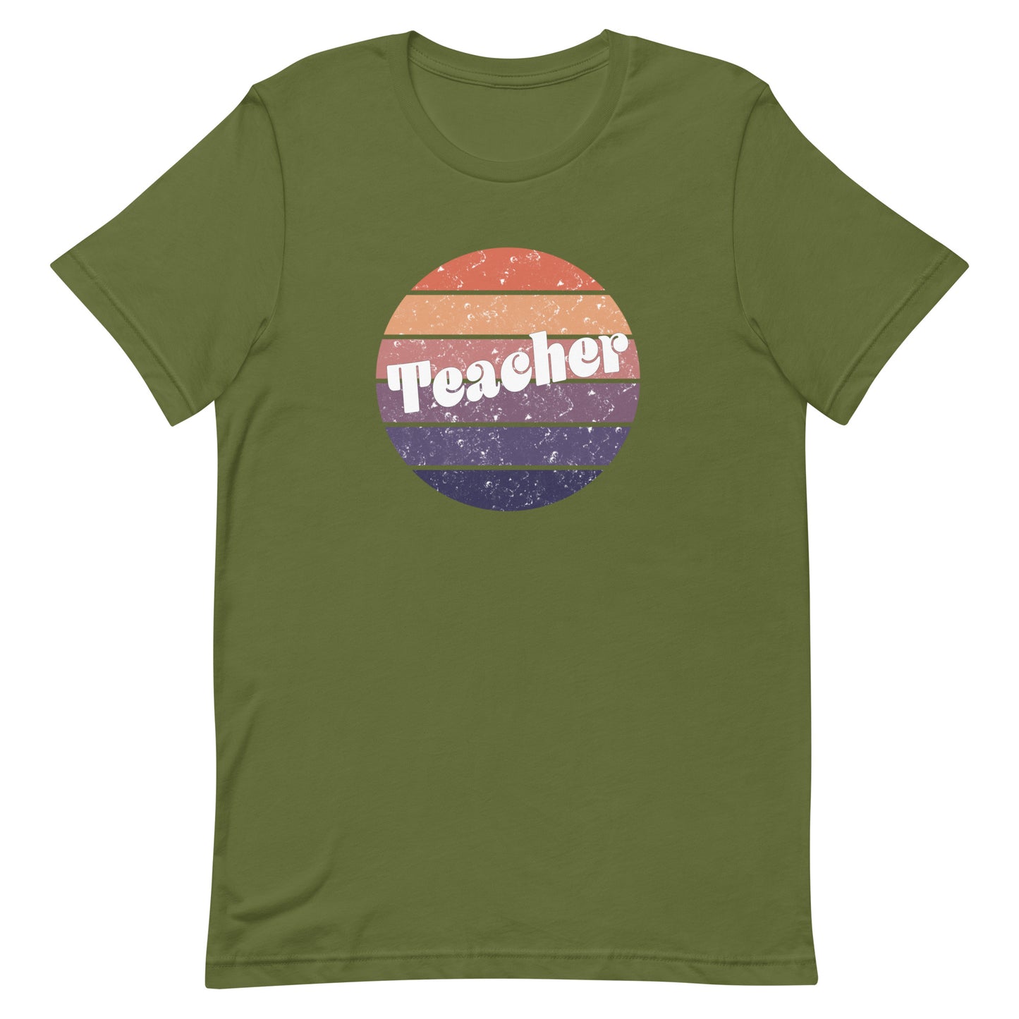 Teacher Retro Circle