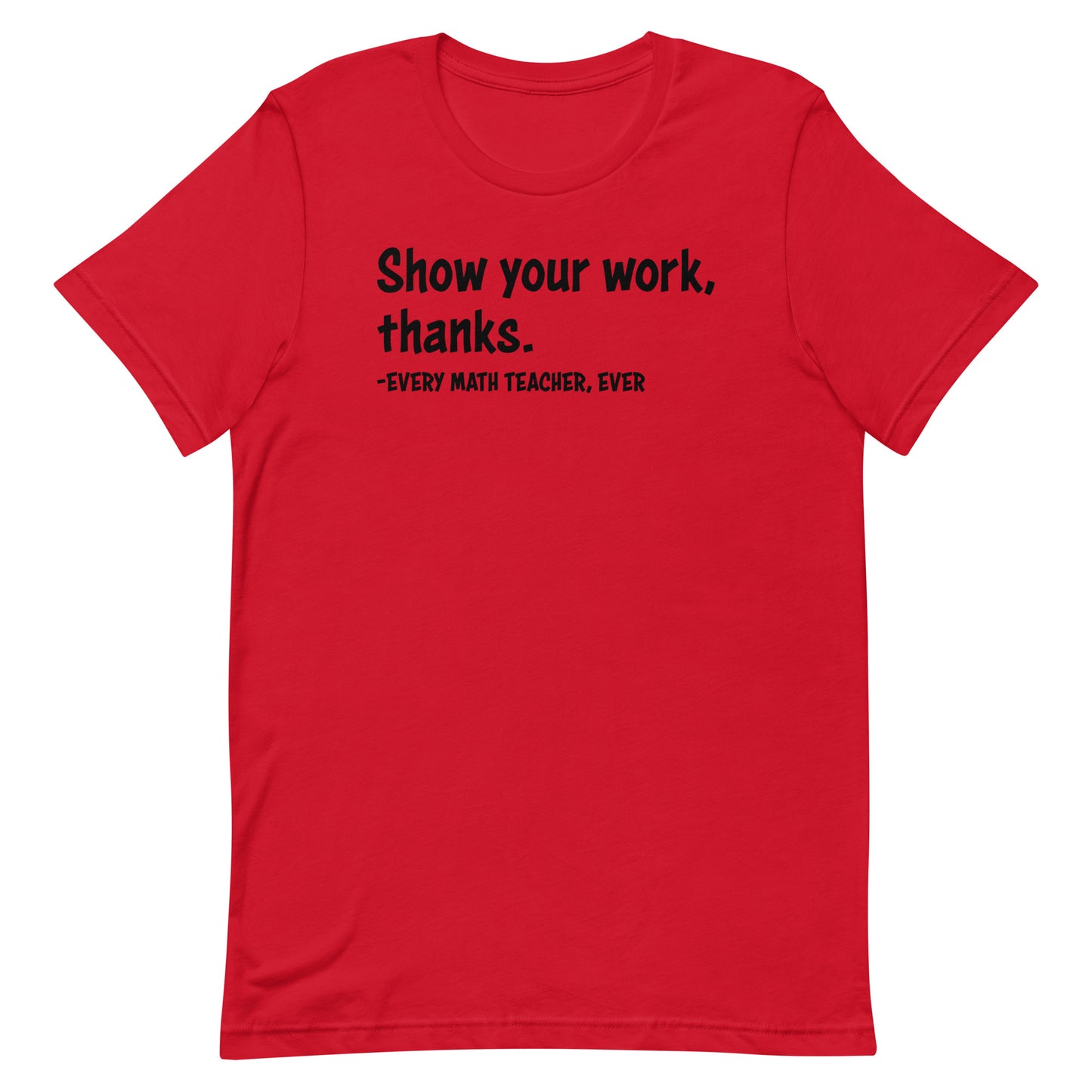 Show your work, thanks.