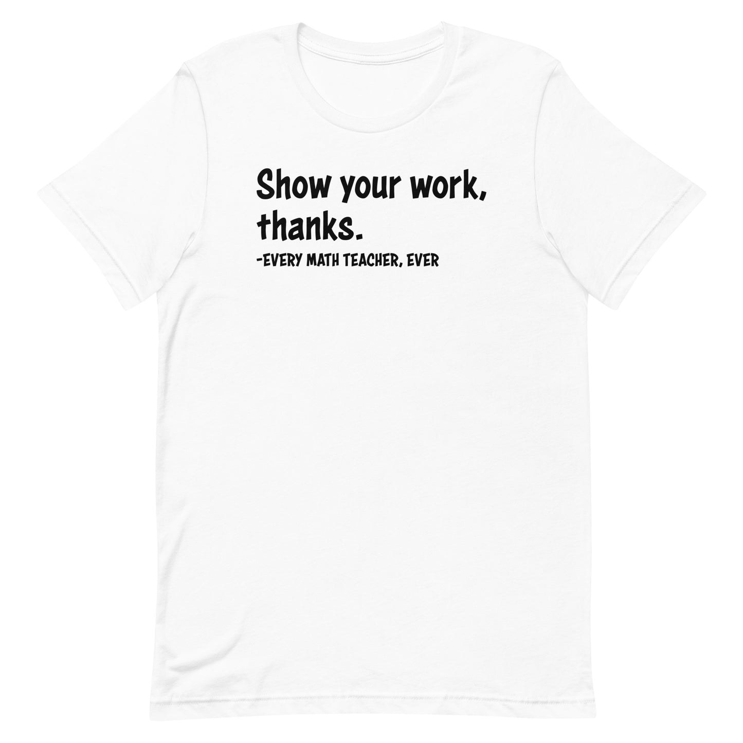 Show your work, thanks.