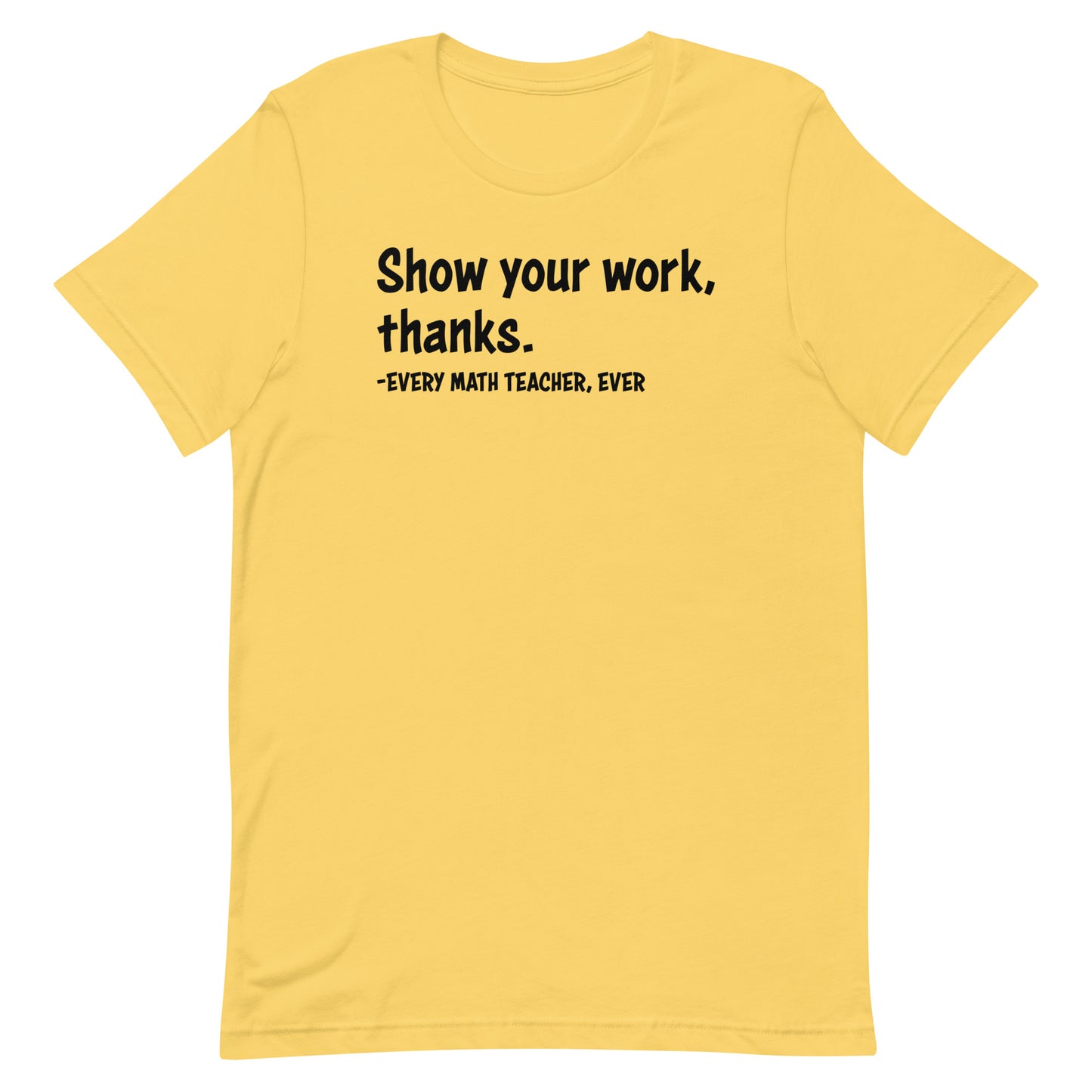 Show your work, thanks.