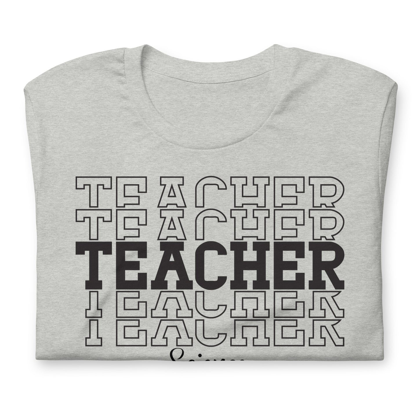 Science Teacher Stacked