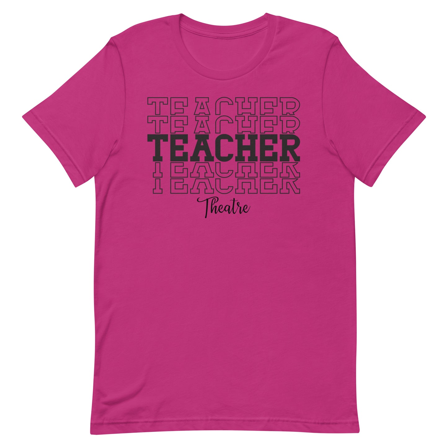 Theatre Teacher Stacked