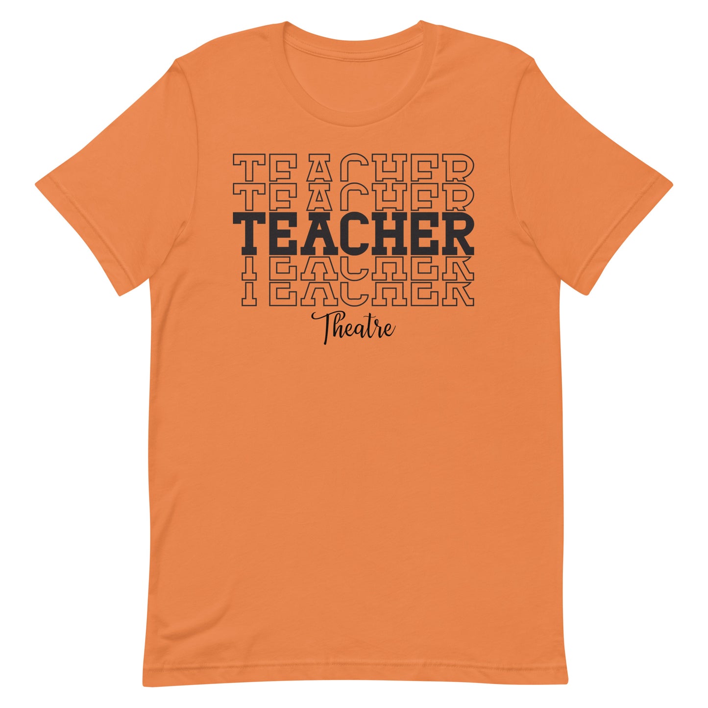 Theatre Teacher Stacked