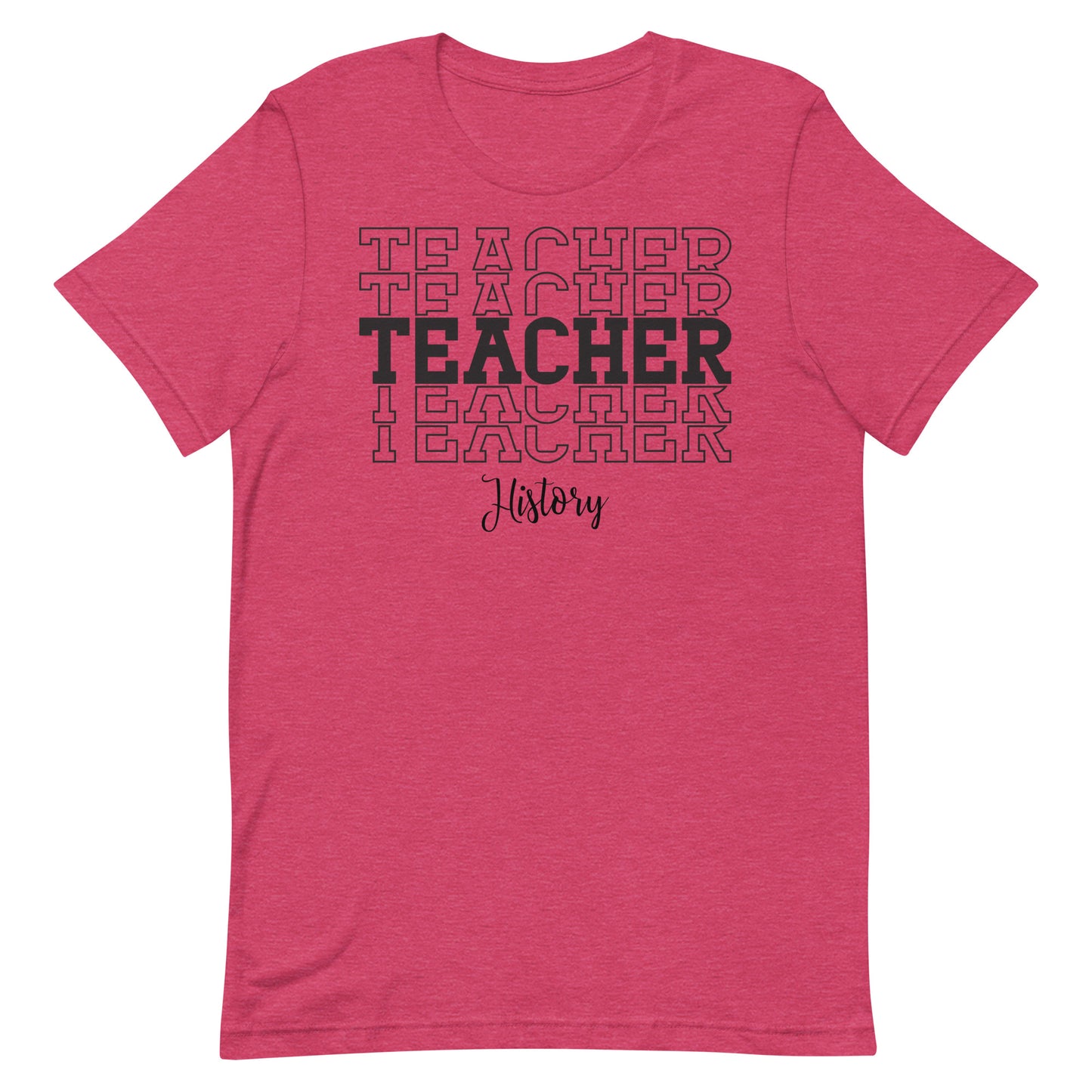 History Teacher Stacked