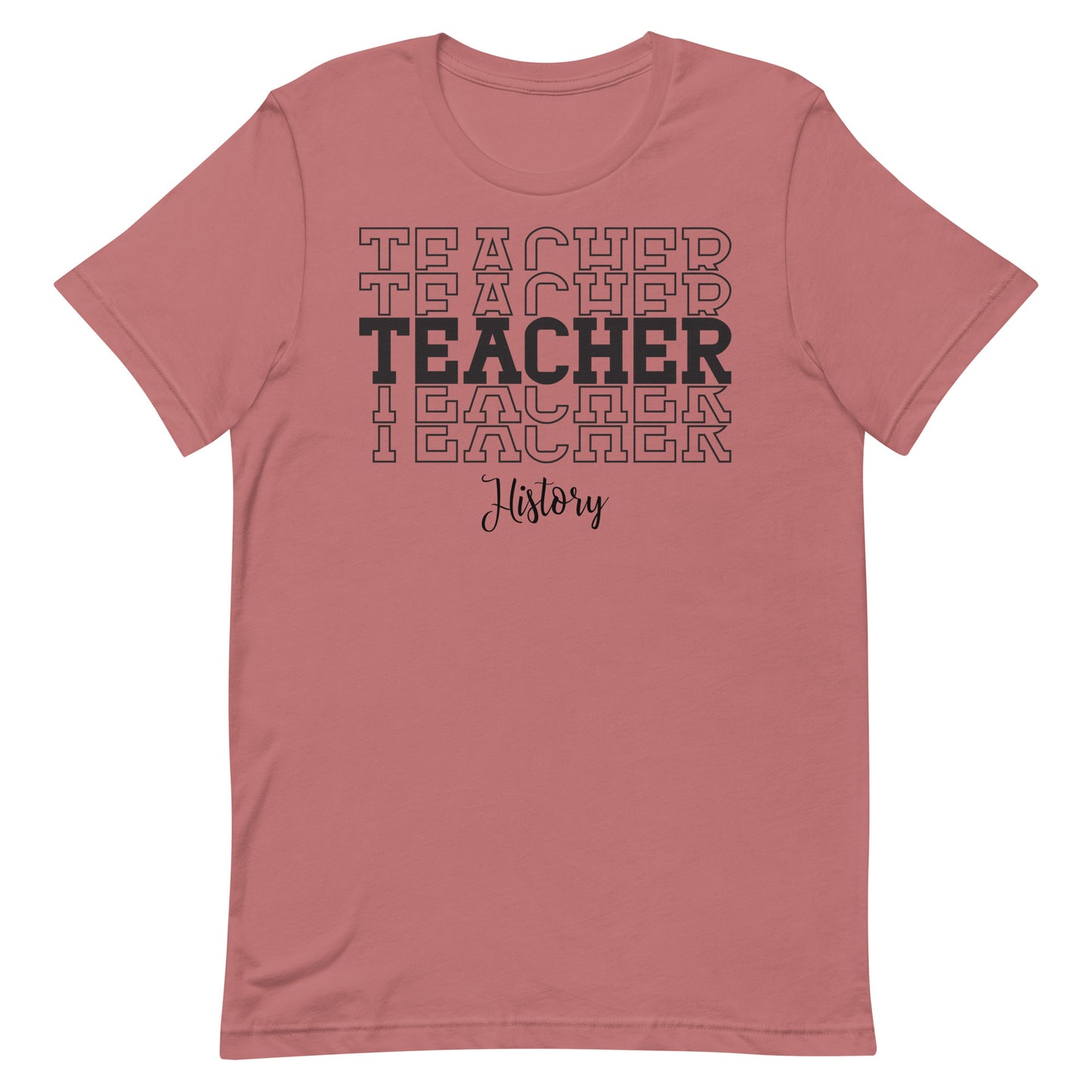 History Teacher Stacked
