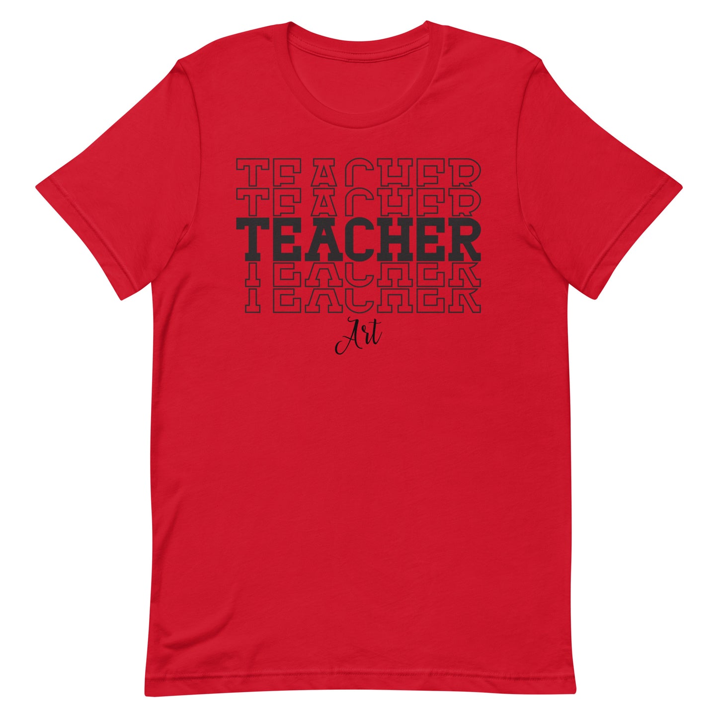 Art Teacher Stacked