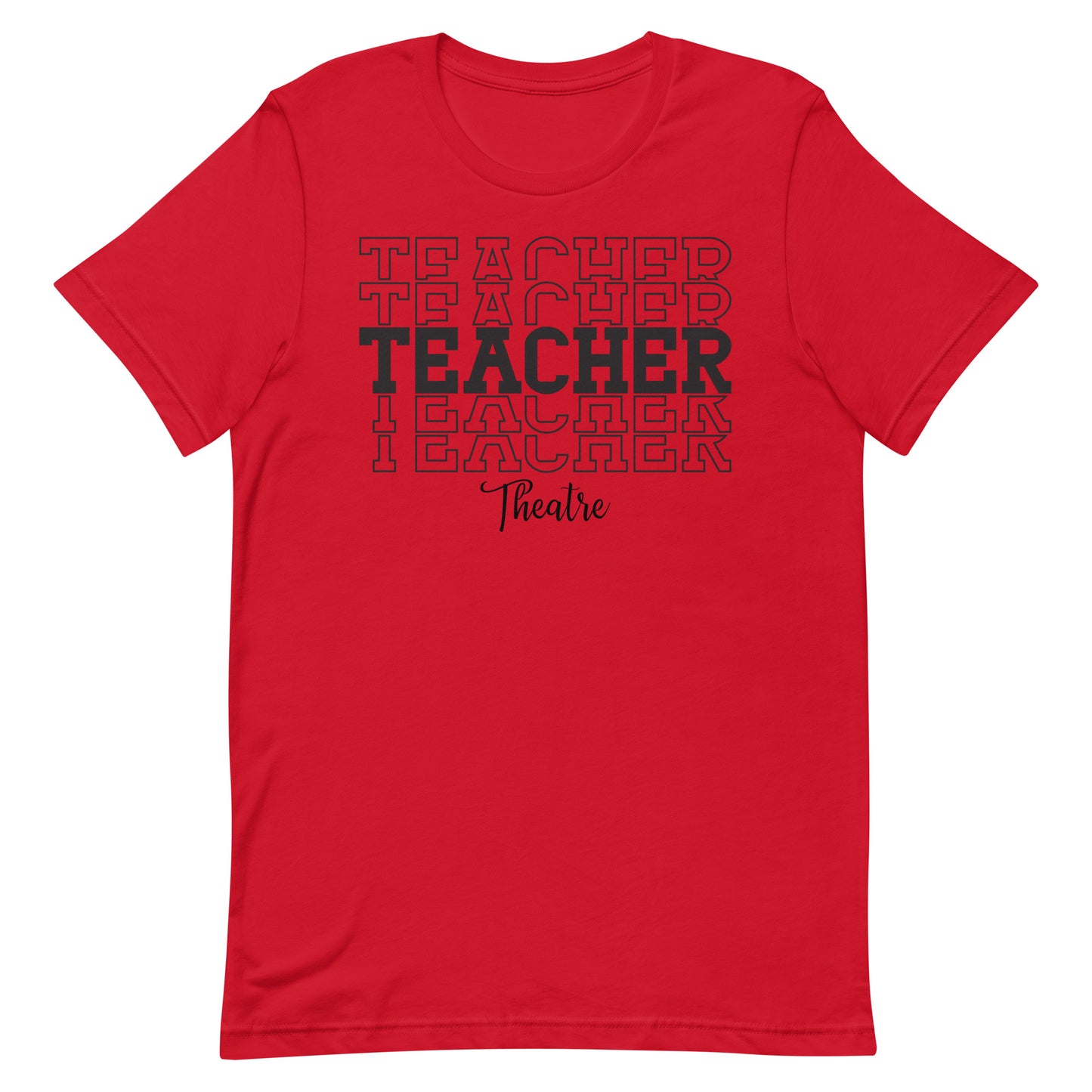 Theatre Teacher Stacked