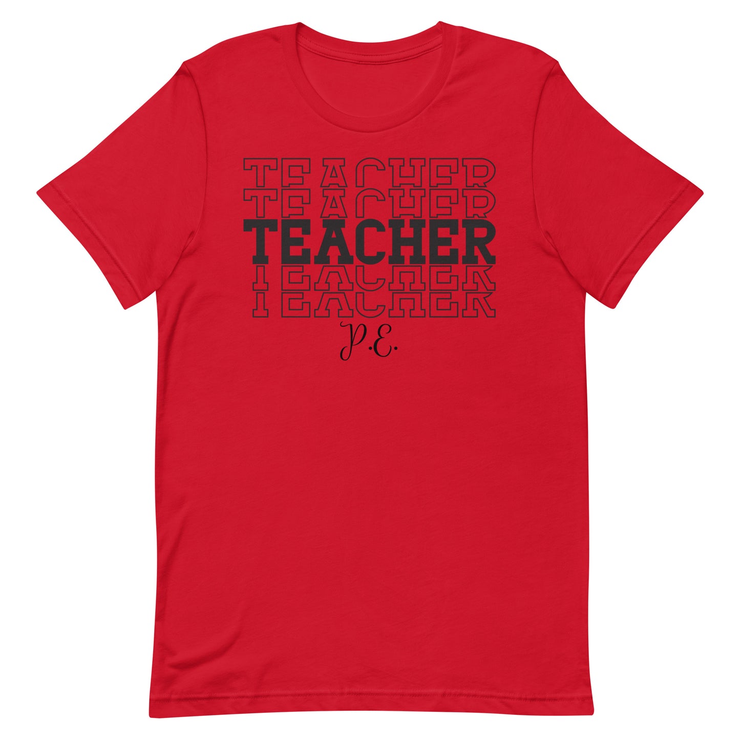 PE Teacher Stacked