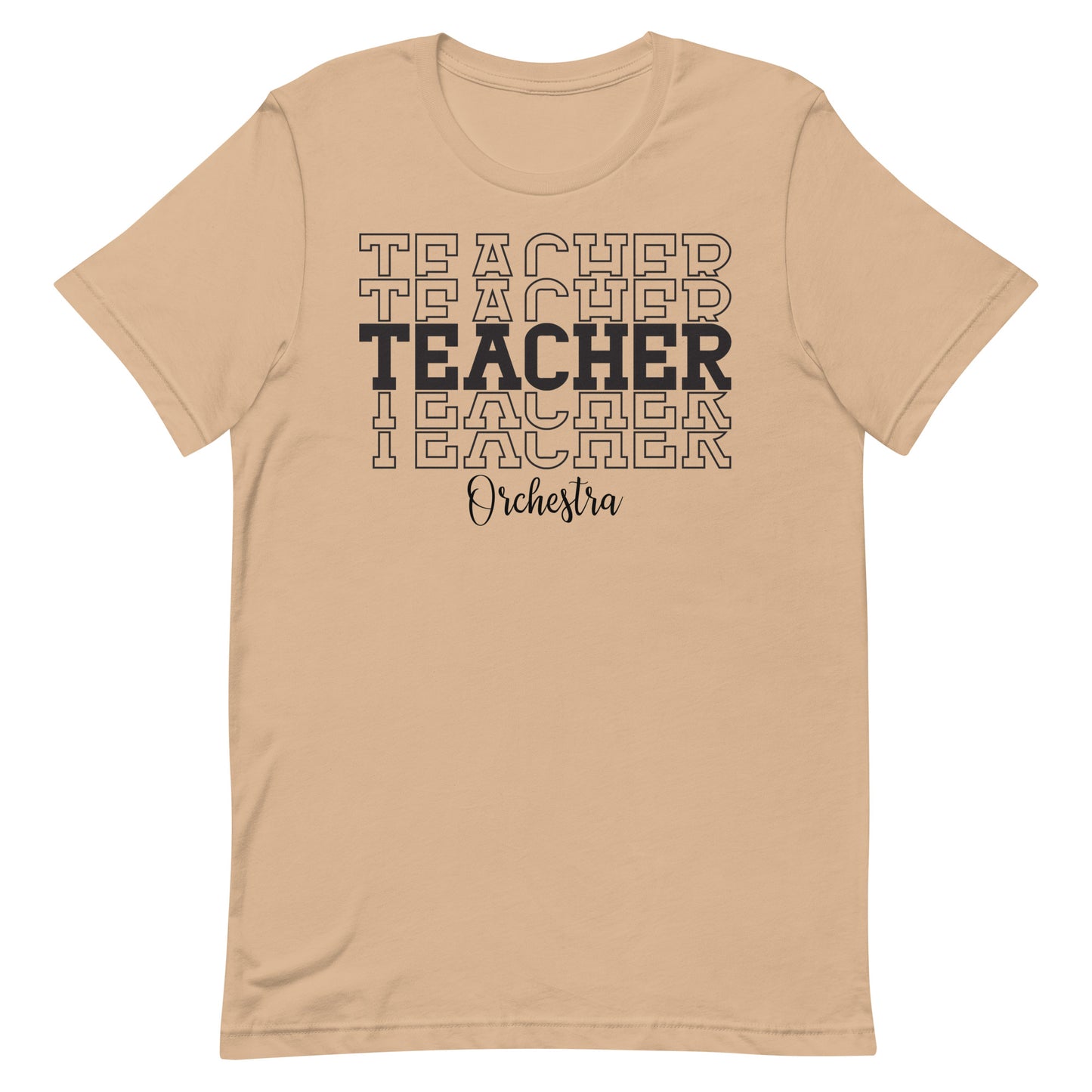Orchestra Teacher Stacked