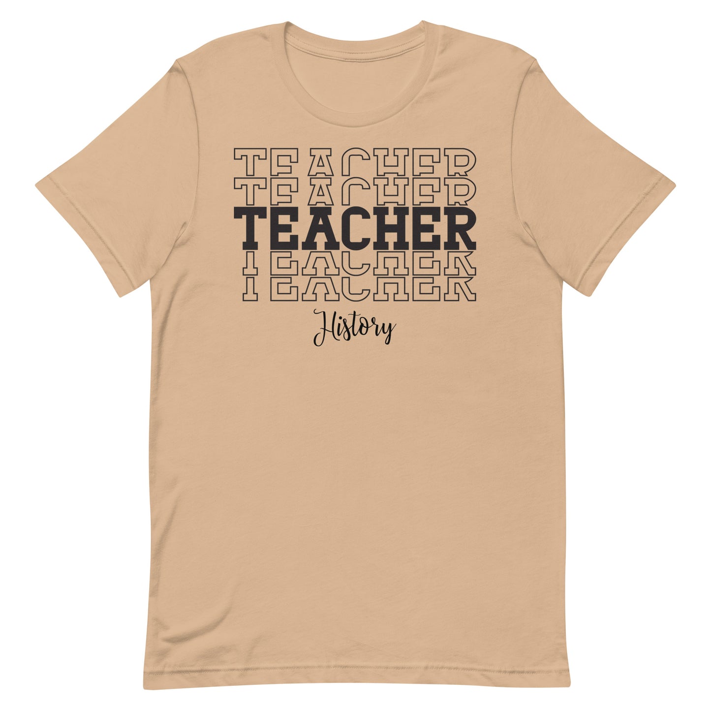 History Teacher Stacked